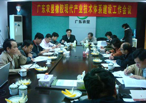 广东农垦橡胶现代产业技术体系建设工作会议在茂名召开(图1)